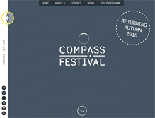 Tablet Screenshot of compassliveart.org.uk